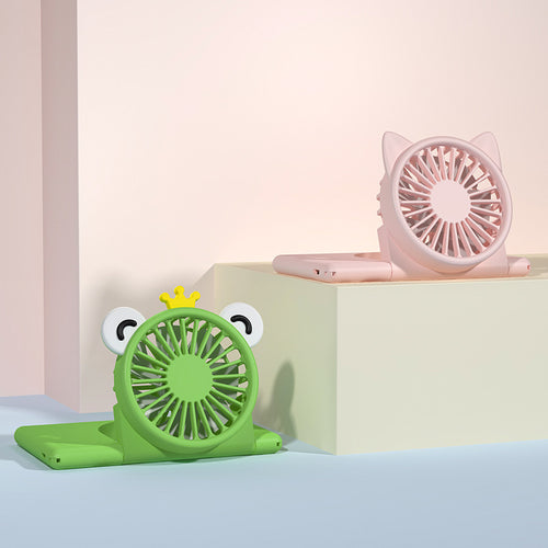 Card Fan Hanging Neck Mini USB Fan