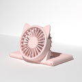 Card Fan Hanging Neck Mini USB Fan
